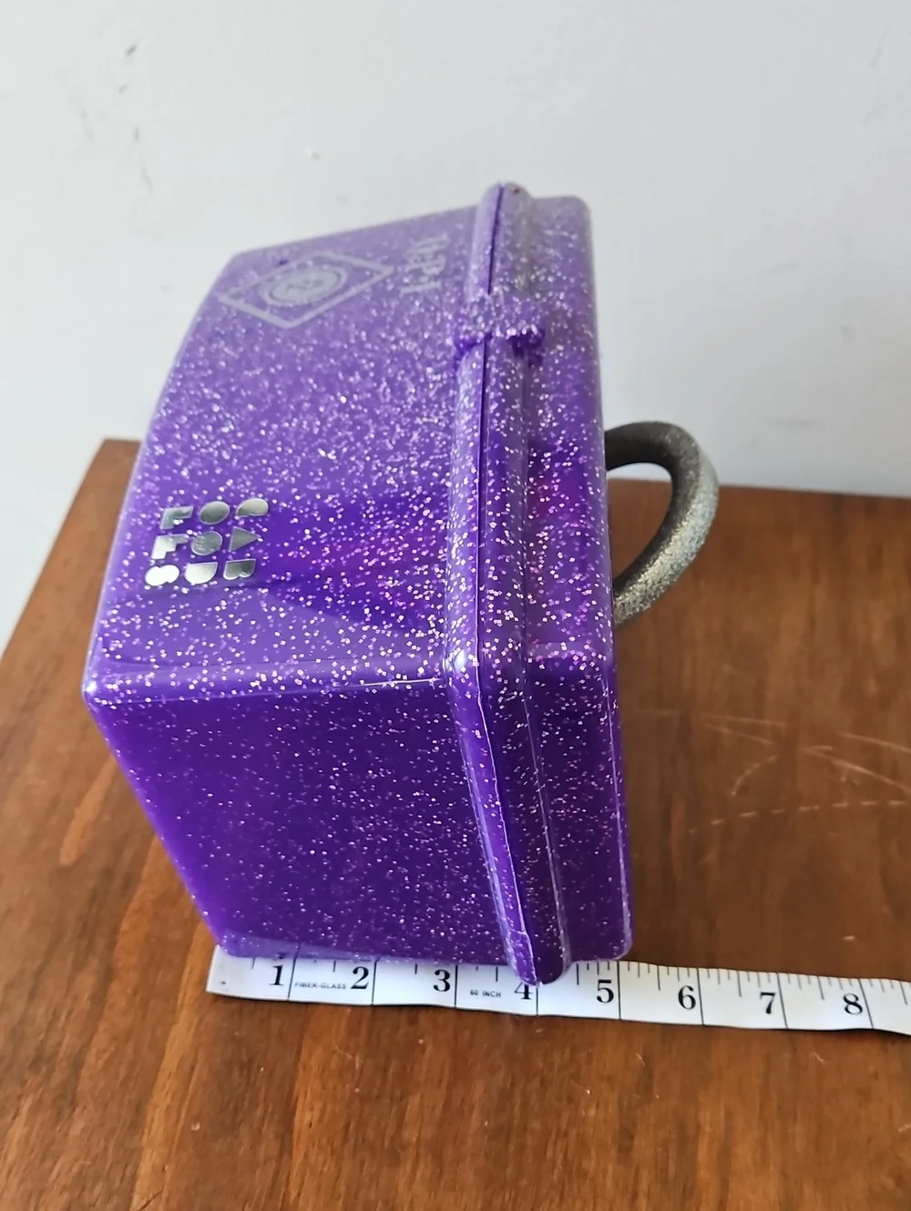 Vintage Caboodles OPI Arizona Jean Company Purple Sparkle